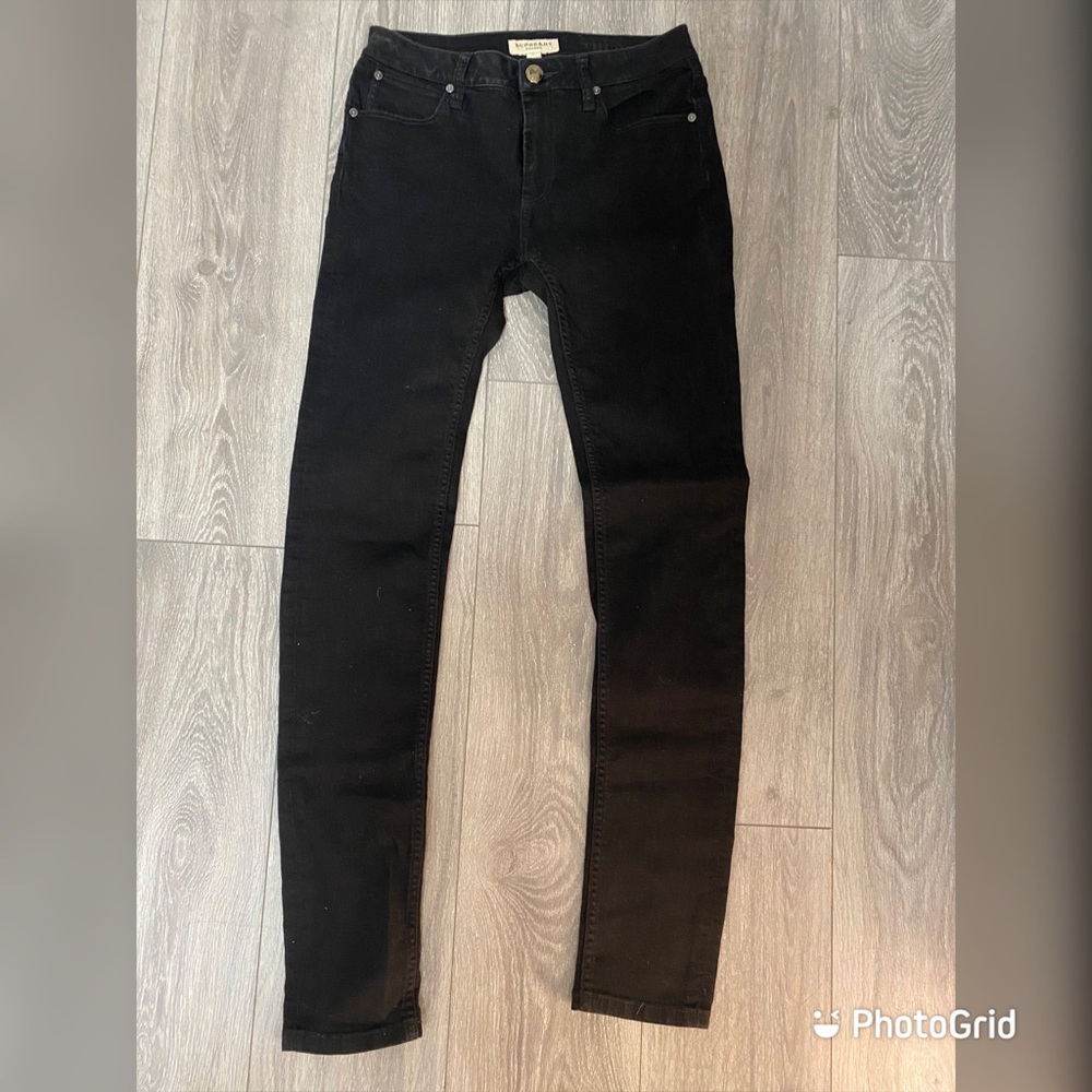 Vintage Burberry London Skinny Black Jeans
